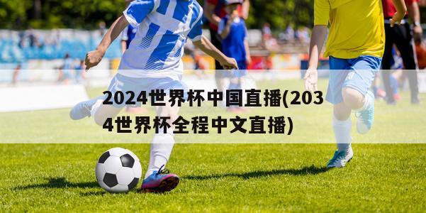 2024世界杯中国直播(2034世界杯全程中文直播)